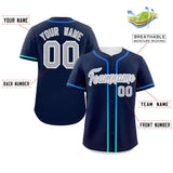 Custom Classic Style Personalized Gradient Ribbed Design Hiphop Casual Baseball Jersey For Women And Men Youth