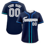 Custom Classic Style Personalized Gradient Ribbed Design Hiphop Casual Baseball Jersey For Women And Men Youth
