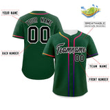 Custom Classic Style Personalized Gradient Ribbed Design Hiphop Casual Baseball Jersey For Women And Men Youth