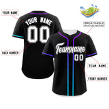 Custom Classic Style Personalized Gradient Ribbed Design Button Down Training Wear Sports Jerseys For Adults