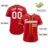 Custom Classic Style Personalized Gradient Ribbed Design Button Down Training Wear Sports Jerseys For Adults