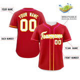 Custom Classic Style Personalized Gradient Ribbed Design Button Down Training Wear Sports Jerseys For Adults