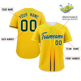 Custom Classic Style Personalized Gradient Ribbed Design Button Down Short Sleeve Sports Uniforms For Adults