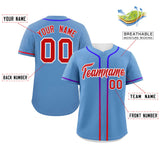 Custom Classic Style Personalized Gradient Ribbed Design Button Down Hip Hop Baseball Shirts Streetwear For Adults Boys
