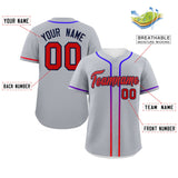 Custom Classic Style Personalized Gradient Ribbed Design Button Down Short Sleeve Sports Uniforms For Adults