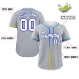 Custom Classic Style Personalized Gradient Ribbed Design Button Down Training Wear Sports Jerseys For Adults