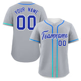 Custom Classic Style Personalized Gradient Ribbed Design Button Down Training Wear Sports Jerseys For Adults