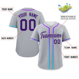Custom Classic Style Personalized Gradient Ribbed Design Button Down Training Wear Sports Jerseys For Adults