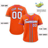 Custom Classic Style Personalized Gradient Ribbed Design Button Down Hip Hop Baseball Shirts Streetwear For Adults Boys
