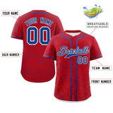 Custom Star Personalized Graffiti Pattern Authentic Baseball Jersey