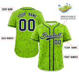 Custom Star Personalized Graffiti Pattern Authentic Baseball Jersey