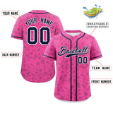 Custom Star Personalized Graffiti Pattern Authentic Baseball Jersey