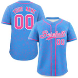 Custom Star Personalized Graffiti Pattern Authentic Baseball Jersey