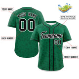 Custom Personalized Big Size Star Graffiti Pattern Authentic Baseball Jersey