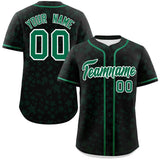 Custom Personalized Big Size Star Graffiti Pattern Authentic Baseball Jersey