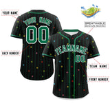 Custom Stripe Fashion Personalized Your Style Star Pattern Authentic Baseball Jersey