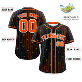 Custom Stripe Fashion Personalized Jersey for Men Star Pattern Authentic Baseball Jersey