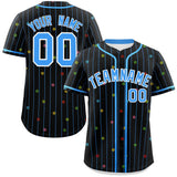 Custom Stripe Fashion Personalized Jersey for Adult Star Pattern Authentic Baseball Jersey