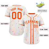 Custom Stripe Fashion Personalized Logo Star Pattern Authentic Baseball Jersey