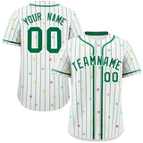 Custom Stripe Fashion Personalized Special style Star Pattern Authentic Baseball Jersey