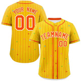 Custom Stripe Fashion Personalized Jersey for Men Star Pattern Authentic Baseball Jersey