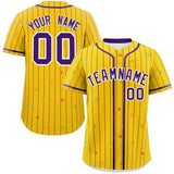 Custom Stripe Fashion Personalized Jersey for Adult Star Pattern Authentic Baseball Jersey