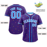 Custom Stripe Fashion Personalized Big Size Star Pattern Authentic Baseball Jersey