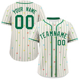 Custom Stripe Fashion Personalized Big Size Star Pattern Authentic Baseball Jersey