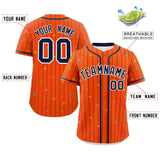 Custom Stripe Fashion Personalized Name/Number Star Pattern Authentic Baseball Jersey