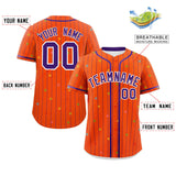 Custom Stripe Fashion Personalized Jersey for Adult Star Pattern Authentic Baseball Jersey