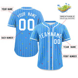 Custom Stripe Fashion Personalized Special style Star Pattern Authentic Baseball Jersey