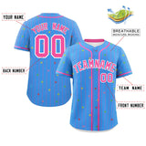 Custom Stripe Fashion Personalized Special style Star Pattern Authentic Baseball Jersey