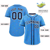 Custom Stripe Fashion Personalized Logo for Men Star Pattern Authentic Baseball Jersey