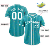 Custom Stripe Fashion Personalized Logo for Men Star Pattern Authentic Baseball Jersey