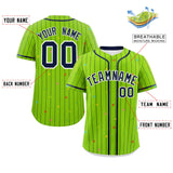 Custom Stripe Fashion Personalized Logo Star Pattern Authentic Baseball Jersey