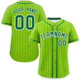 Custom Stripe Fashion Personalized Classic Style Star Pattern Authentic Baseball Jersey