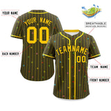 Custom Stripe Fashion Personalized Your Style Star Pattern Authentic Baseball Jersey