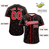 Custom Logo Stripe Fashion Personalized Star Pattern Authentic Baseball Jersey
