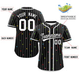 Custom Your Style Stripe Fashion Personalized Star Pattern Authentic Baseball Jersey