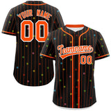 Custom Classic Style Stripe Fashion Personalized Star Pattern Authentic Baseball Jersey