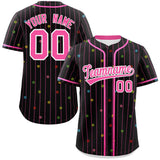 Custom Jersey for Adult Stripe Fashion Personalized Star Pattern Authentic Baseball Jersey