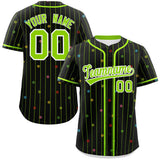 Custom Your Style for Men Stripe Fashion Personalized Star Pattern Authentic Baseball Jersey