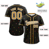 Custom Special style Stripe Fashion Personalized Star Pattern Authentic Baseball Jersey