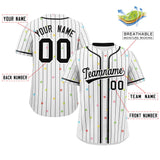 Custom Logo Stripe Fashion Personalized Star Pattern Authentic Baseball Jersey