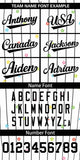 Custom Logo Stripe Fashion Personalized Star Pattern Authentic Baseball Jersey