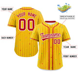 Custom Your Style Stripe Fashion Personalized Star Pattern Authentic Baseball Jersey