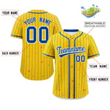 Custom Name/Number Stripe Fashion Personalized Star Pattern Authentic Baseball Jersey