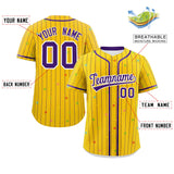 Custom Big Size Stripe Fashion Personalized Star Pattern Authentic Baseball Jersey