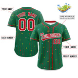 Custom Big Size Stripe Fashion Personalized Star Pattern Authentic Baseball Jersey