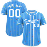 Custom Jersey for Adult Stripe Fashion Personalized Star Pattern Authentic Baseball Jersey